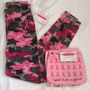 NWT Athlethic Apparrel and Tote & Make-Up Bag Set